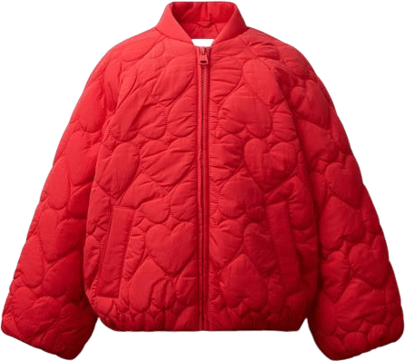 HEARTS PUFFER JACKET