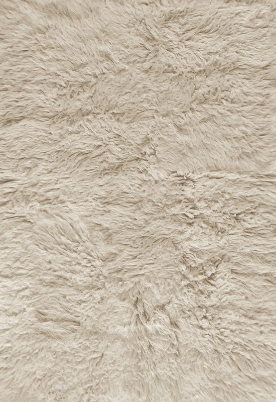 Shaggy Wool Rug - Oatmeal