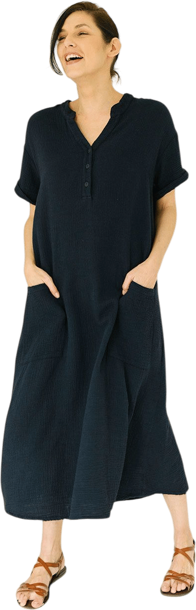 Suunday The Everyday Dress in Graystone