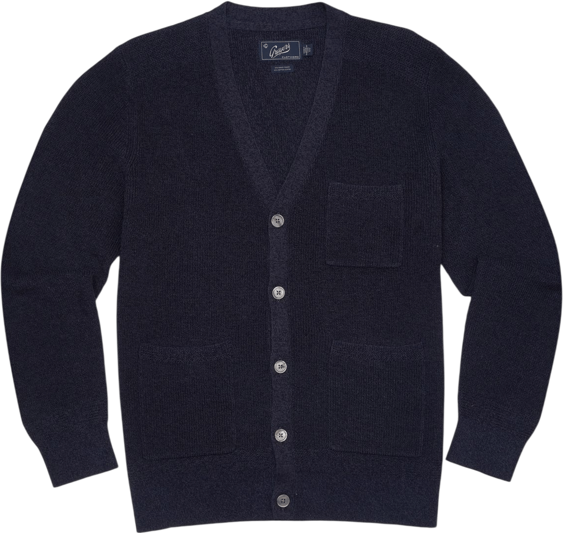 Ramie Cotton Cardigan Sweater