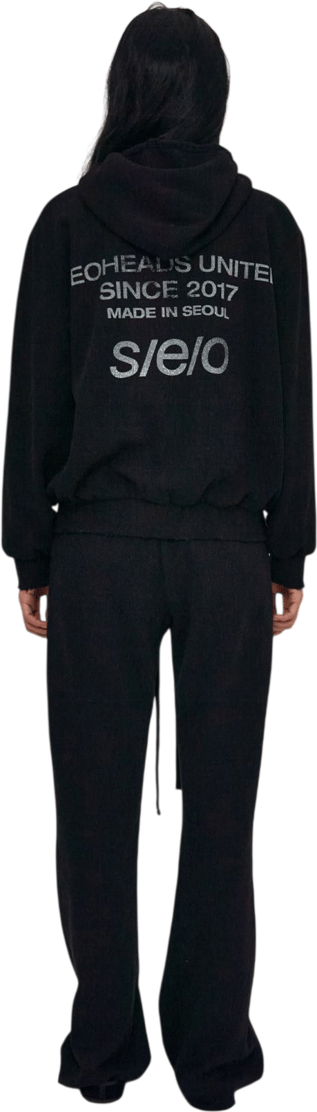 Waffle Hood Zip Up