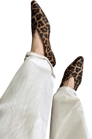 Dear Frances Topo Flat Leopard