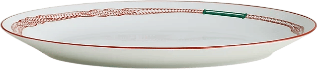 Tressages Equestres oval platter