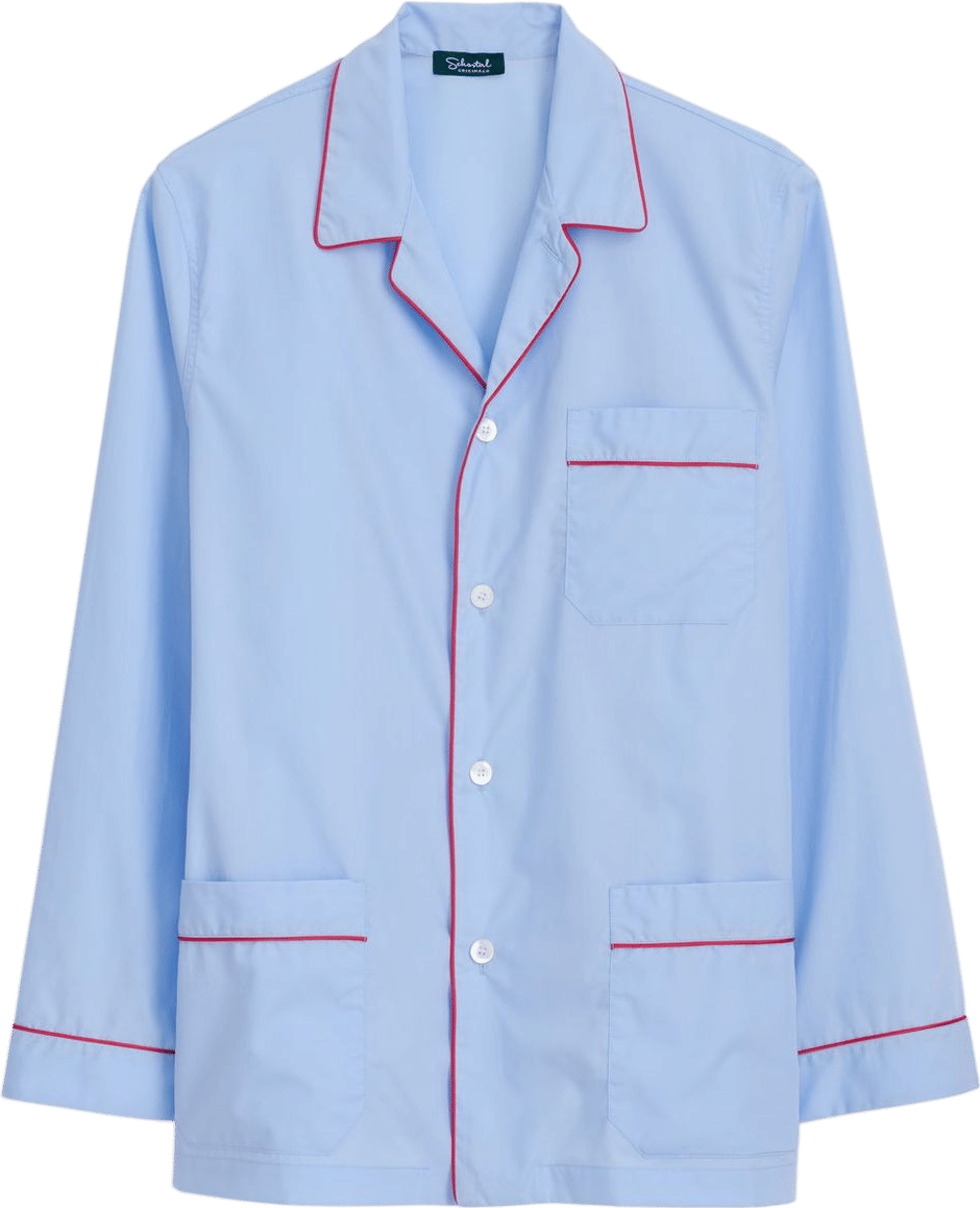 Schostal x Alex Mill Solid Long Sleeve Pajama Set