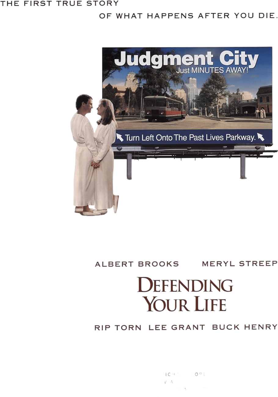 I recommend watching the 1991 movie “Defending Your Life”