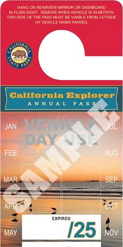 California Explorer Annual Day Use Pass