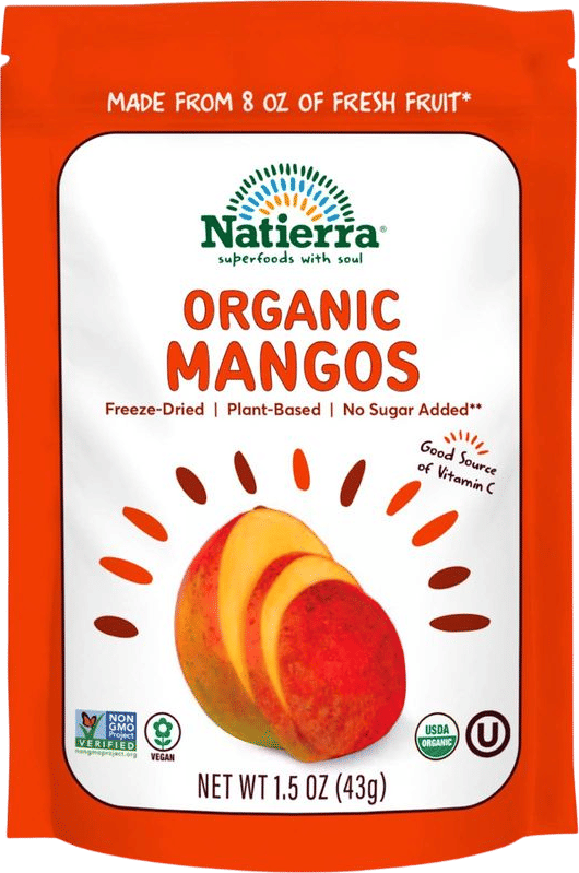 Organic Freeze-Dried Mango Slices