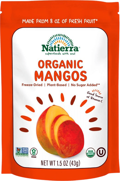 Organic Freeze-Dried Mango Slices