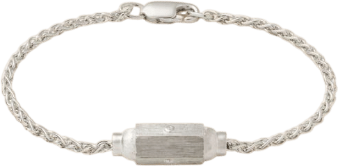 Marie Lichtenberg Micro Coco 18-karat white gold diamond bracelet