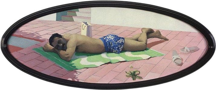 Lukas Duwenhögger’s Figures in a Carpet at Galerie Buchholz