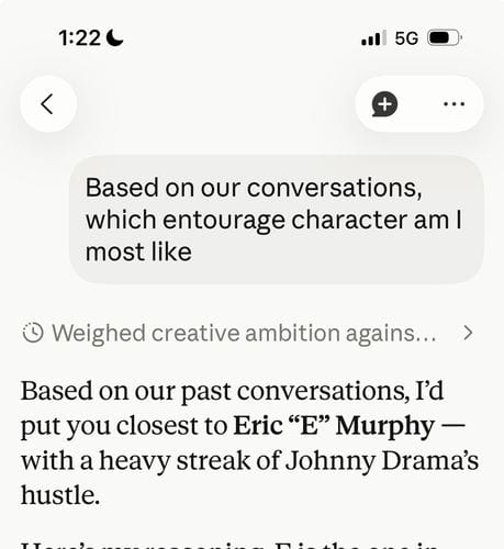 Ask AI which character you are from HBO’s Entourage