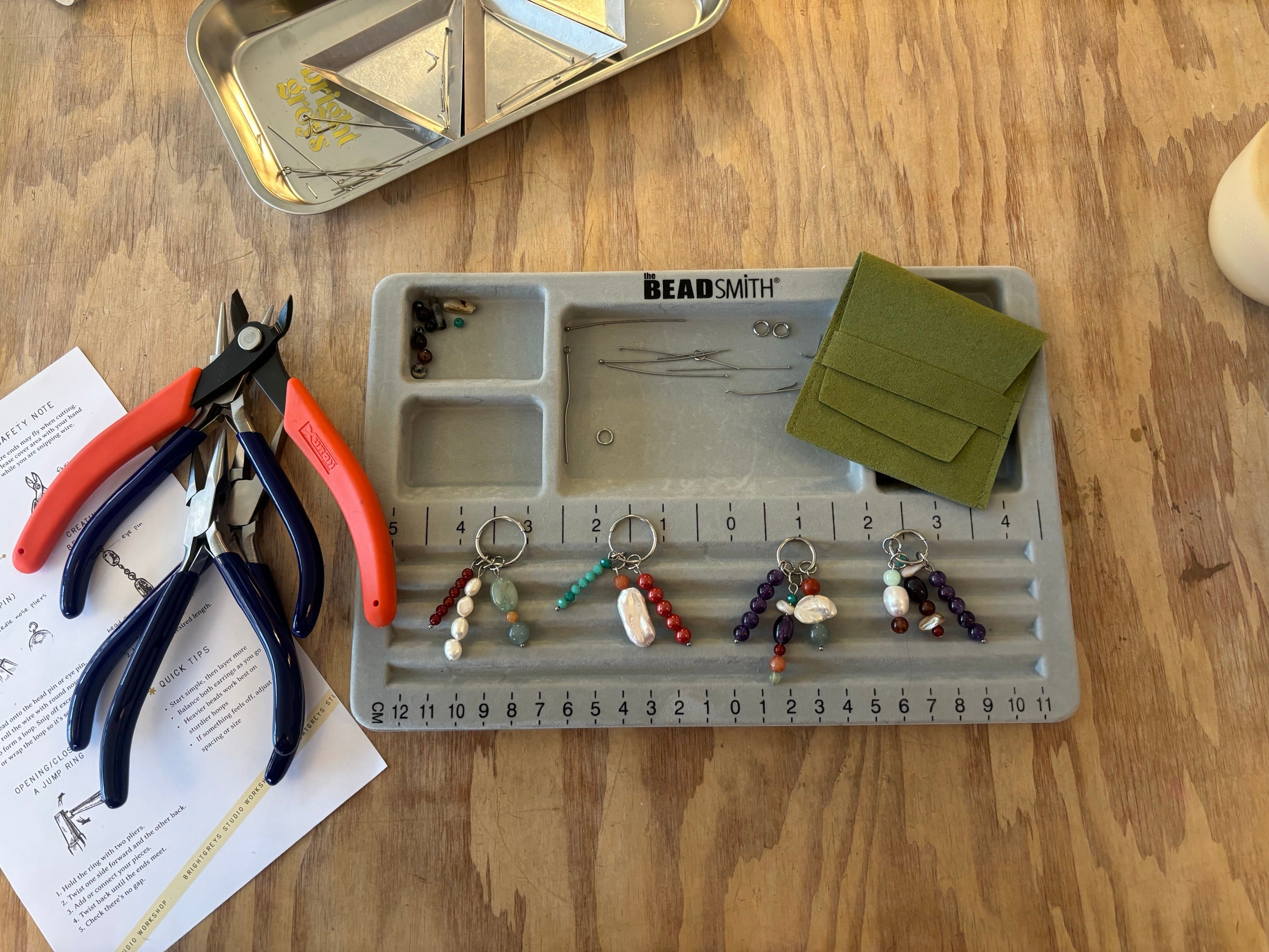 earring making workshop