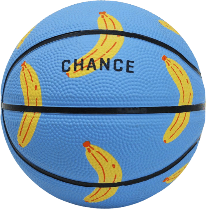 Banana Mini Rubber Basketball