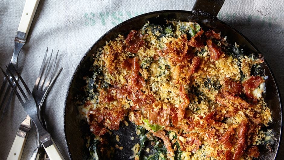 Collard Green Gratin Recipe