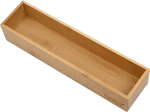 PRATIQUE Bamboo Drawer Organizer