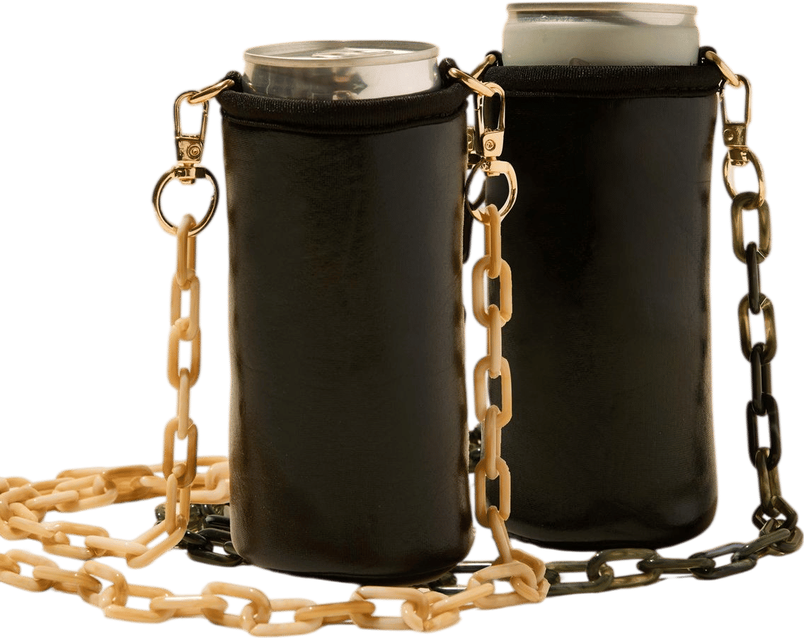 Customizable Chain Strap Koozie Purse — Toasté
