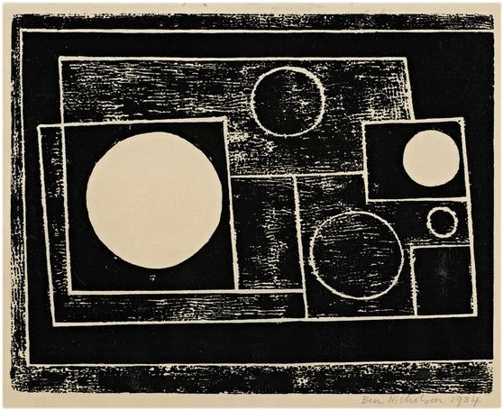 Ben Nicholson Abstract Design 1934 Mini Print