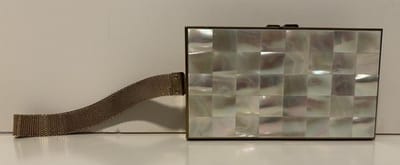 Vintage Lipstick Compact Cigarette Case Purse