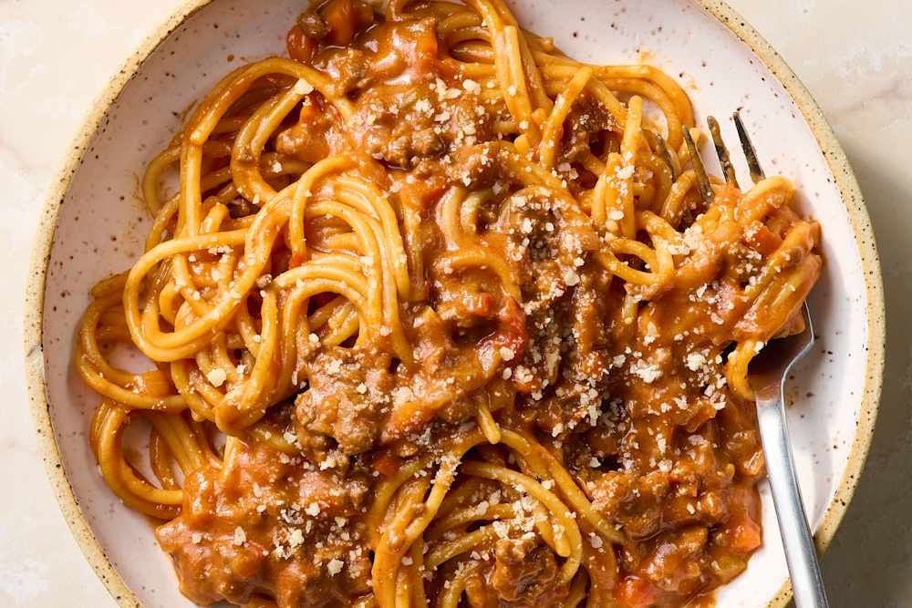 Gochujang as a base for bolognese