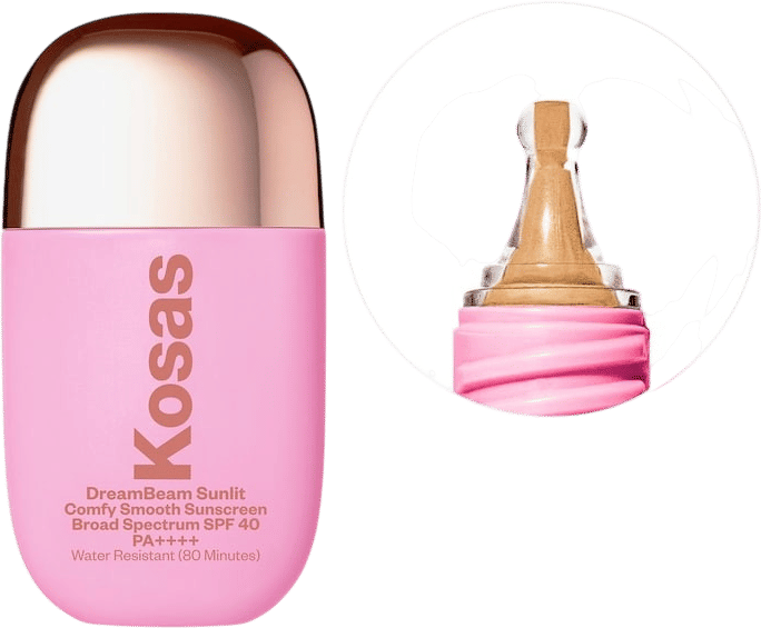 Check out this product at Sephora.com - Kosas DreamBeam Silicone-Free Mineral Sunscreen SPF 40 with Ceramides and Peptides - DreamBeam Sunlit https://www.sephora.com/product/dreambeam-moisturizing-mineral-sunscreen-spf-40-with-ceramides-and-peptides-P505327