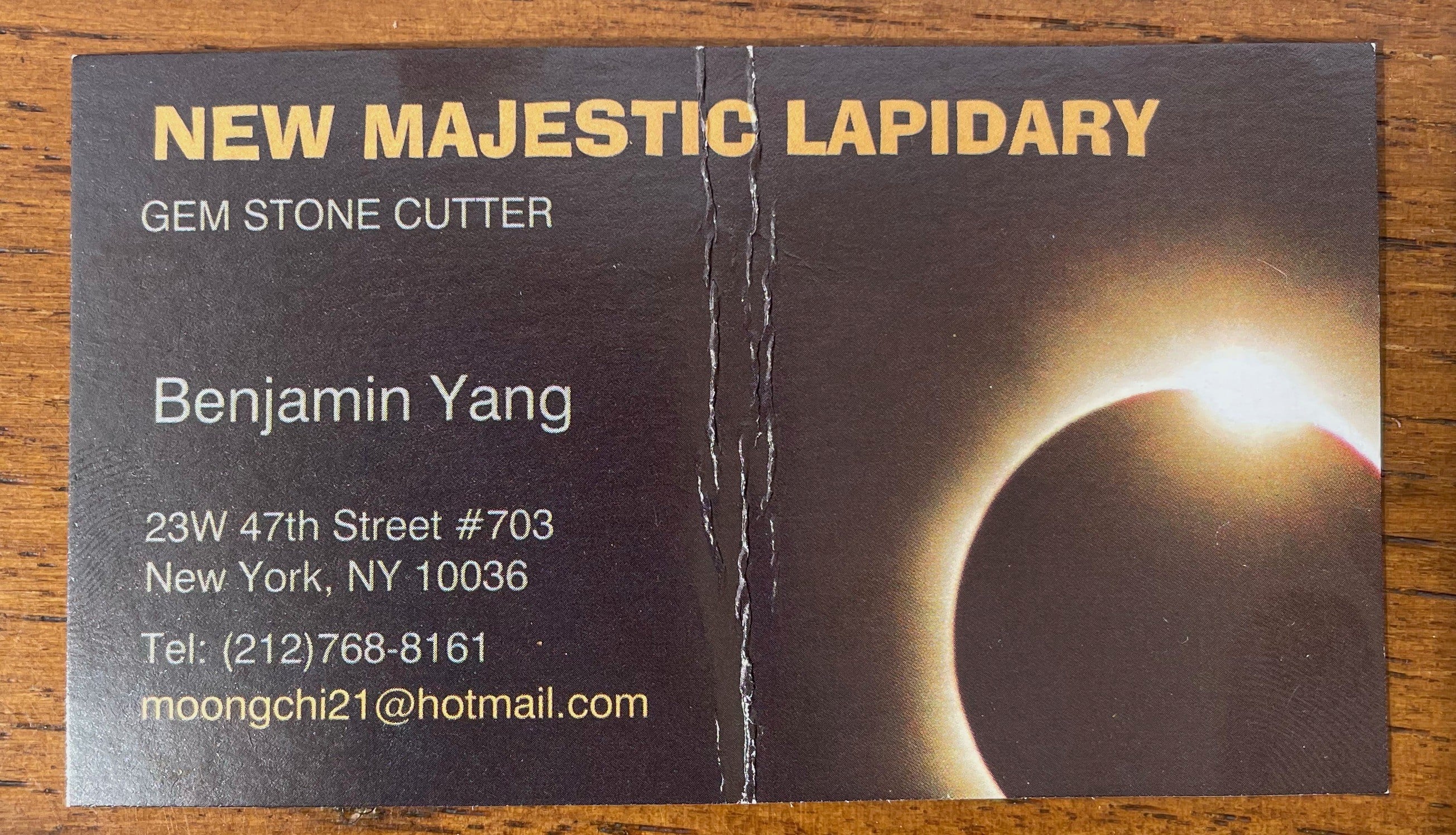 New Majestic Lapidary