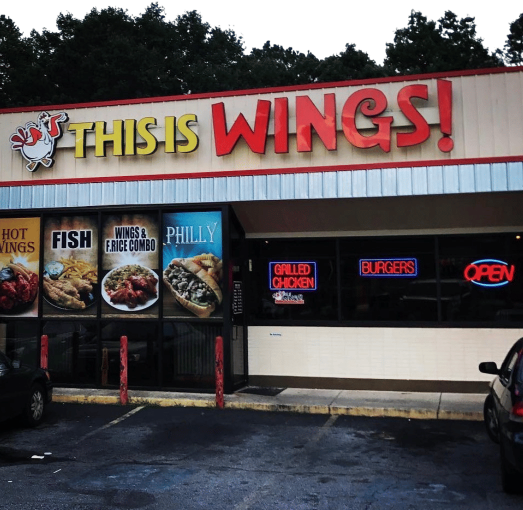 This is Wings on Candler Road
