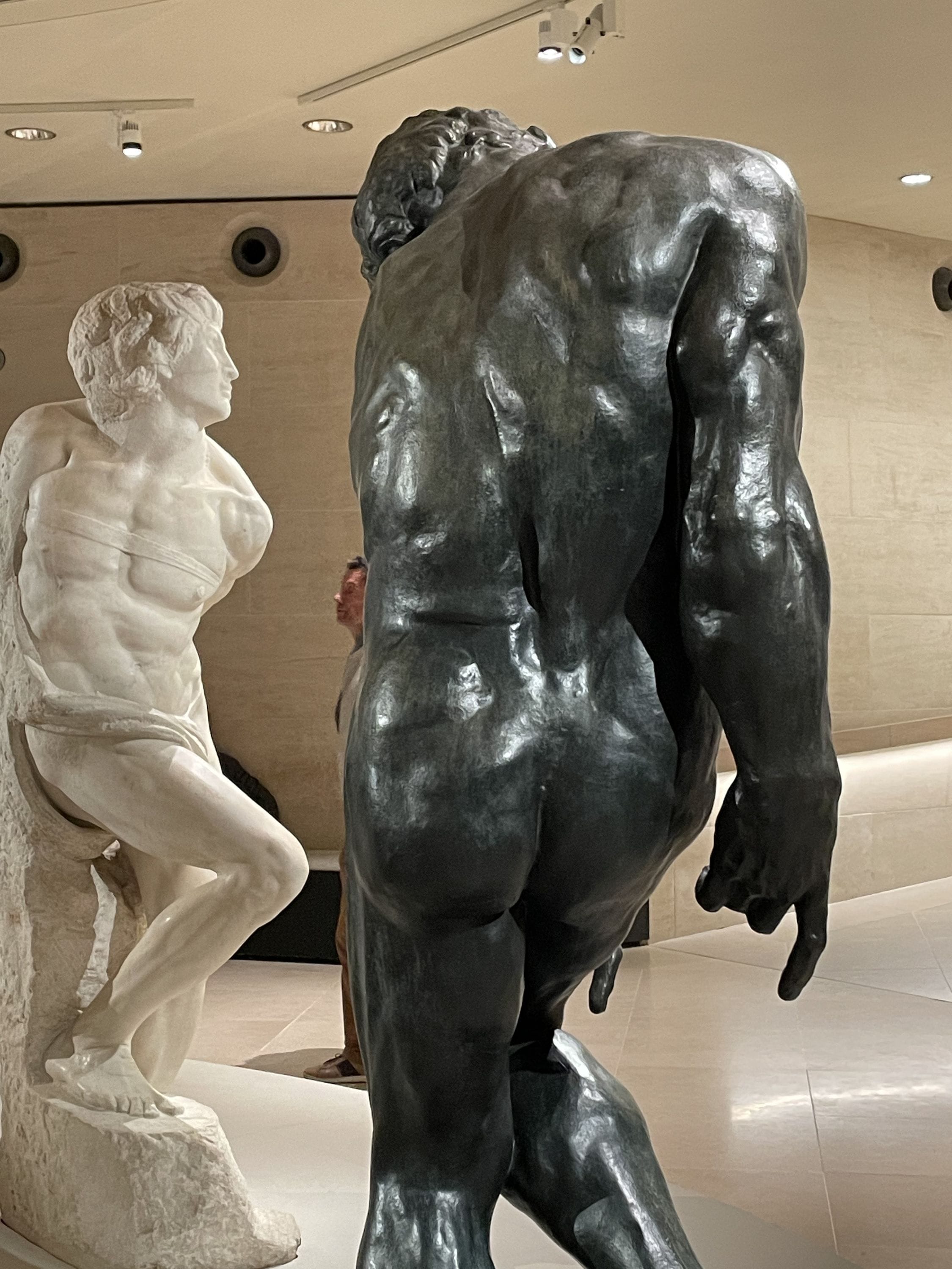 This derrière at the Louvre’s 
“Michelangelo Rodin - Living bodies (15 April – 20 July 2026)” exhibit