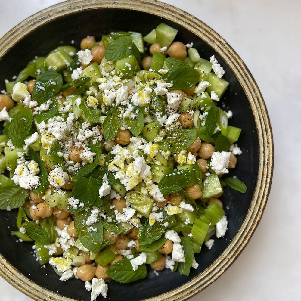 Pronto Garbanzo Bean Salad Recipe