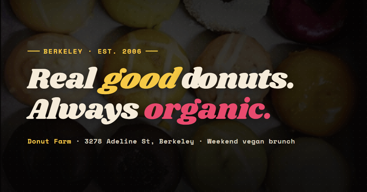 Donut Farm