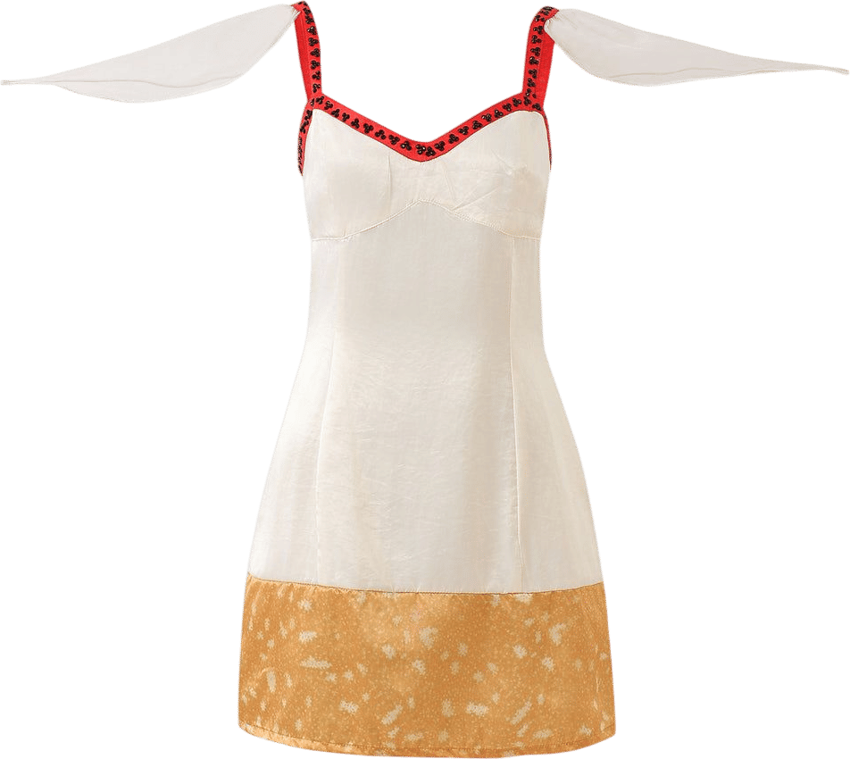 Fashion Brand Company Satin Cigarette Mini Dress