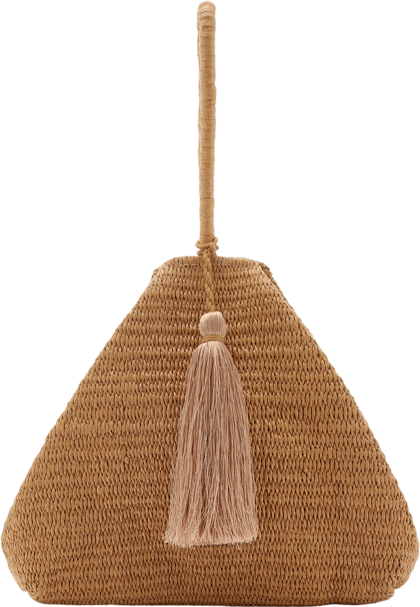 Marlies Grace La Isla Mara Tasseled Raffia Bag