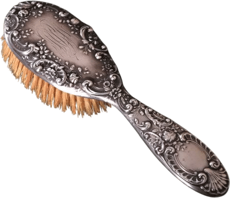 Edwardian Silver Hairbrush