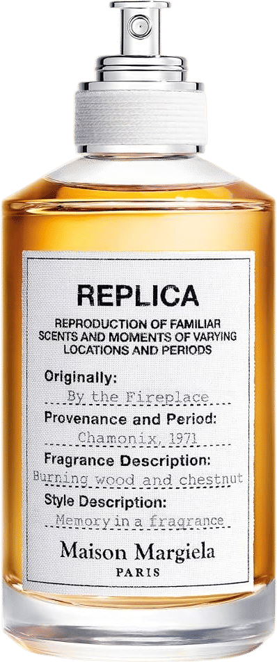 replica’s by the fireplace