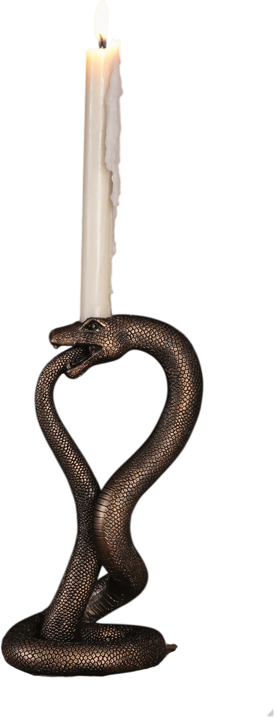 Ouroboros Candle Stick Holder