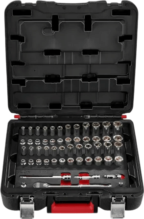 ICON 3/8 in. Drive SAE and Metric Modular General Service Socket Set, 54-Piece