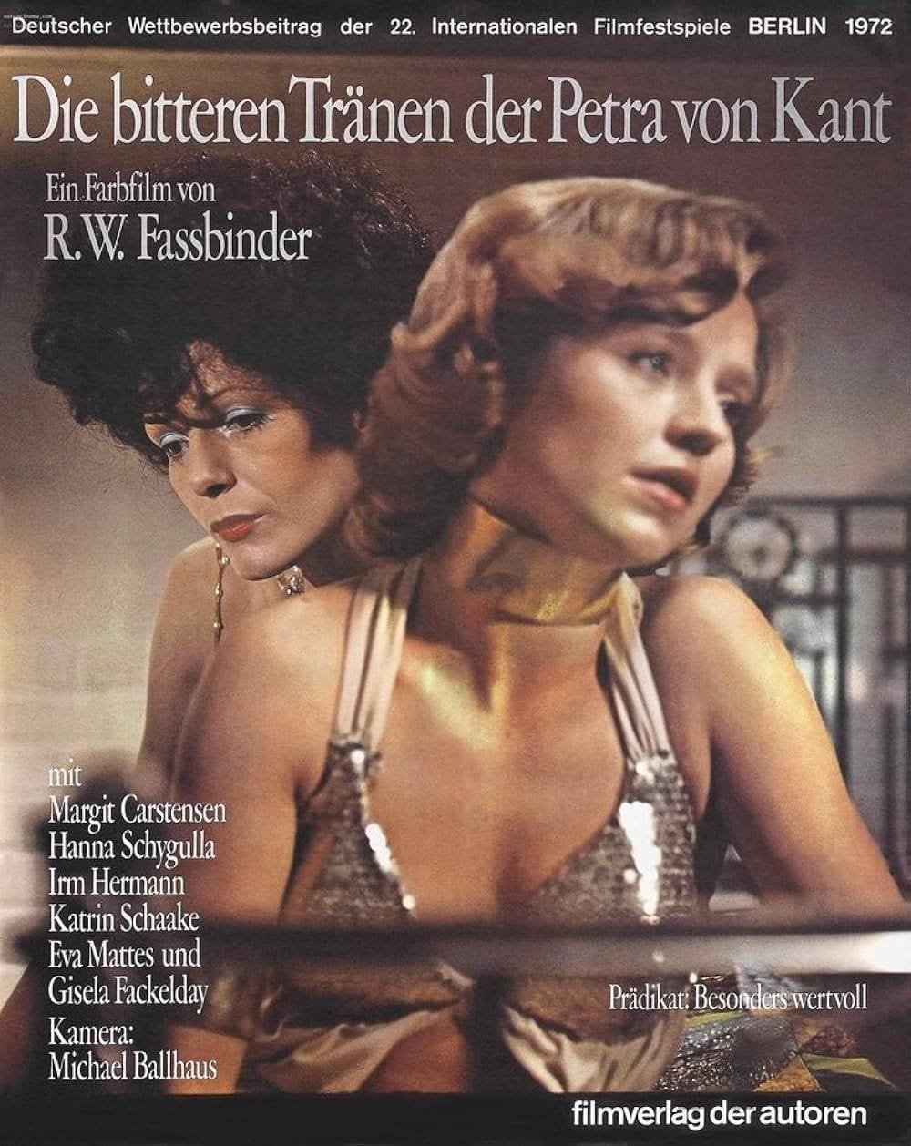 The Bitter Tears of Petra von Kant by Fassbinder