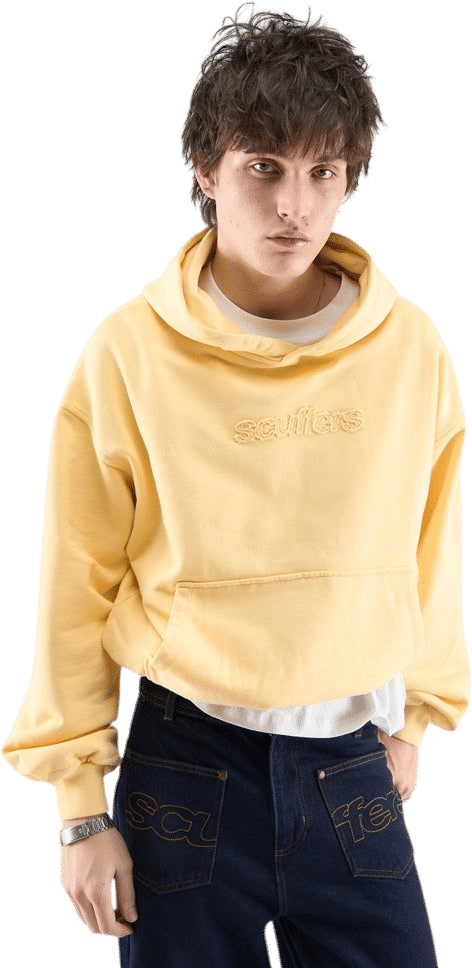Scuffers Seagull Yellow Hoodie