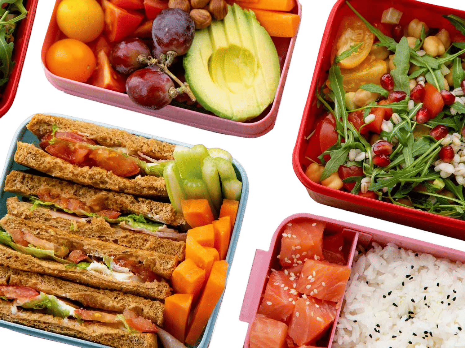 Packing the next day’s lunch the night before.