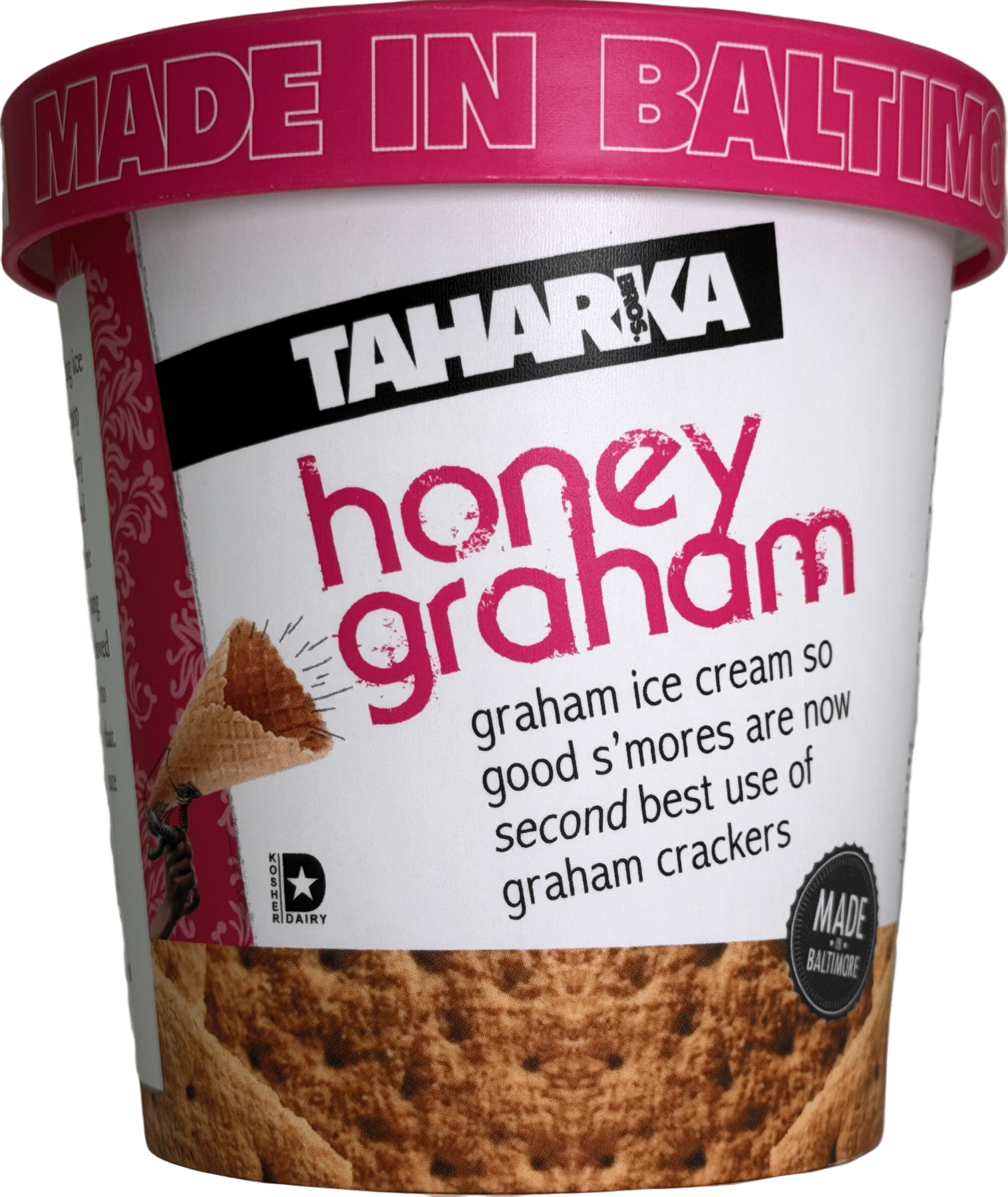 Honey graham ice cream | Taharka Brothers