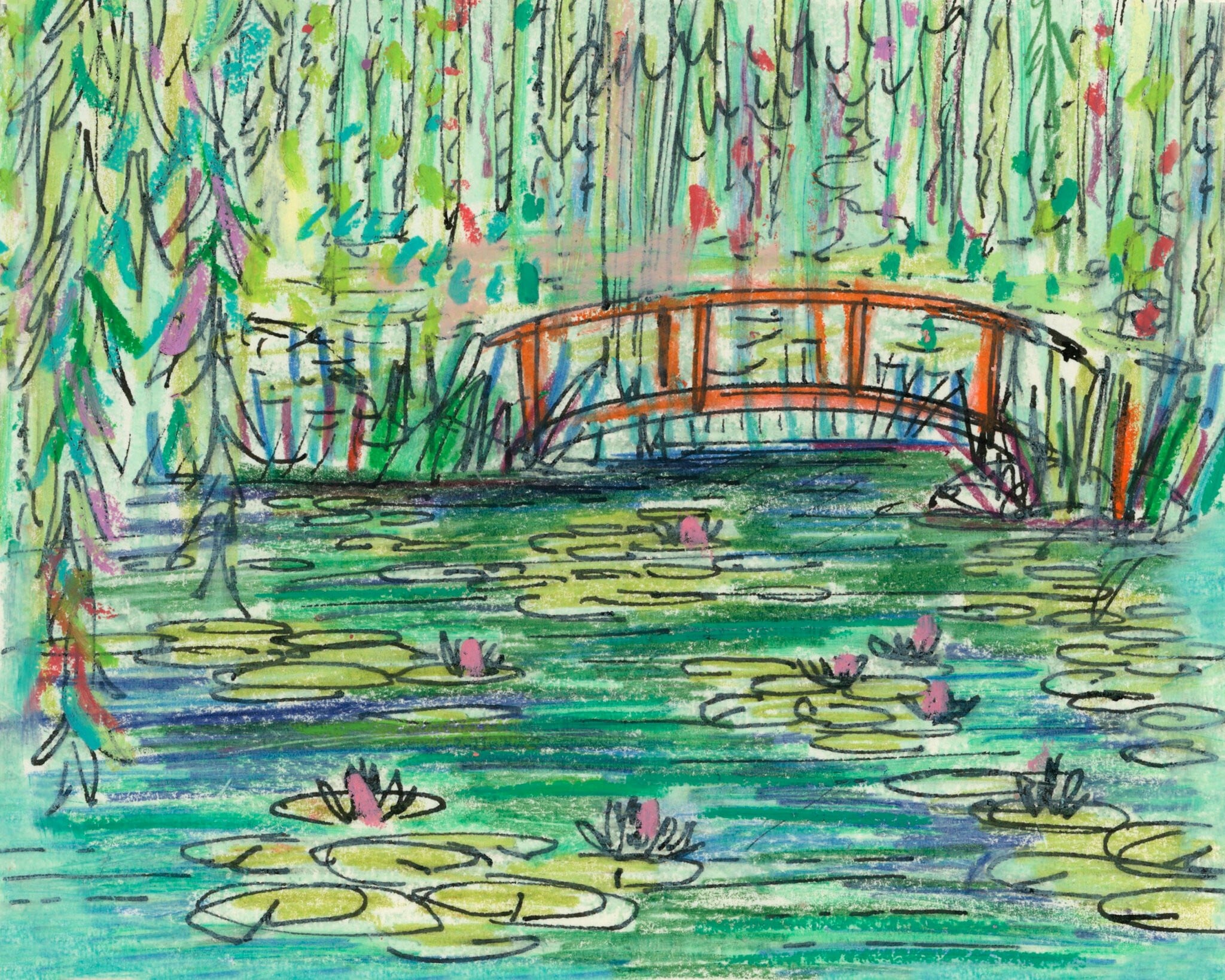 Monet's Waterlilies by Robert Hayden