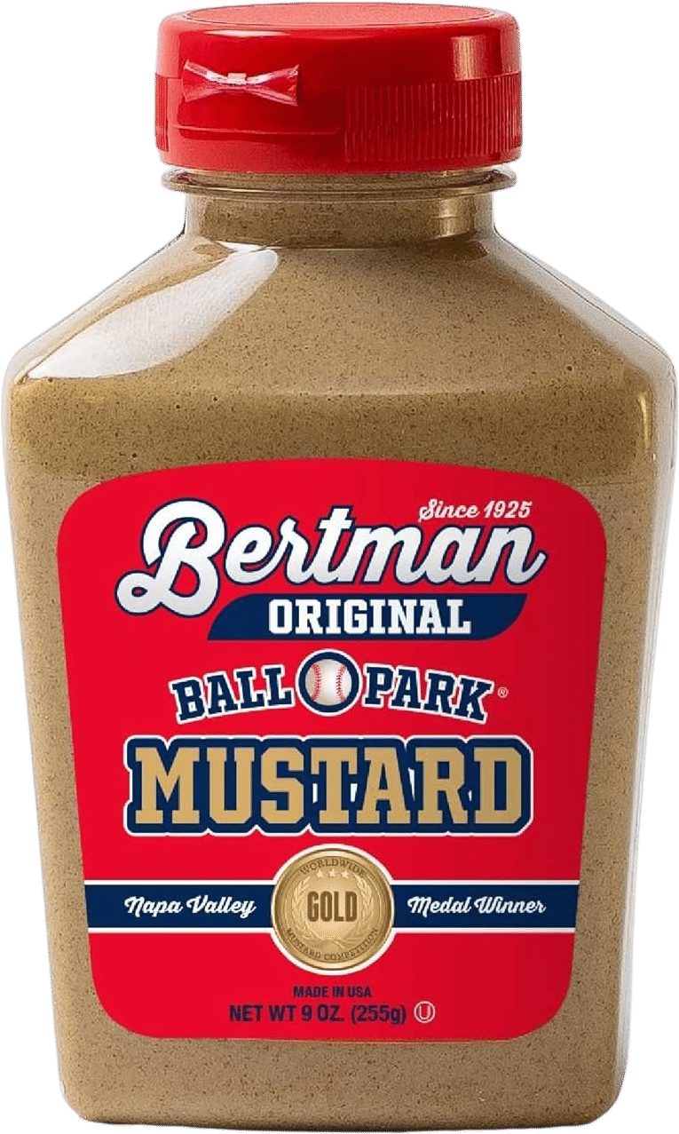BERTMAN ORIGINAL BALL PARK MUSTARD