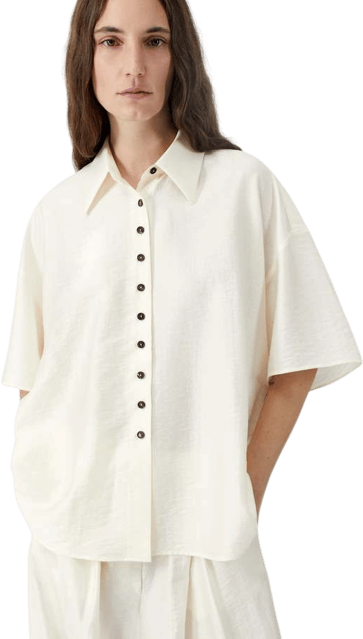 Cordera Short Sleeve Shirt - Marfil