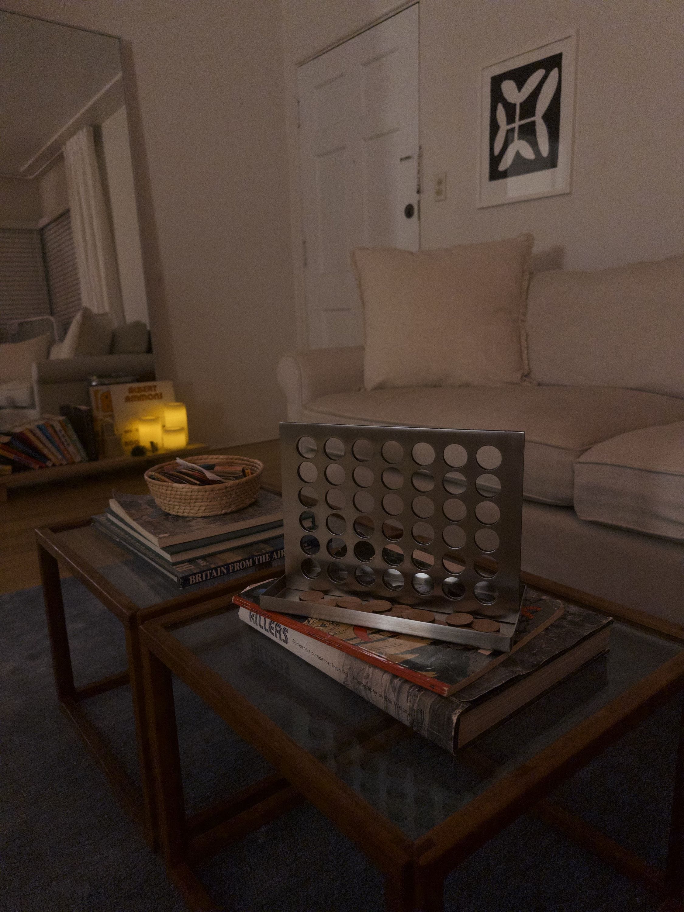 rearrange your apartment instead of buying new things