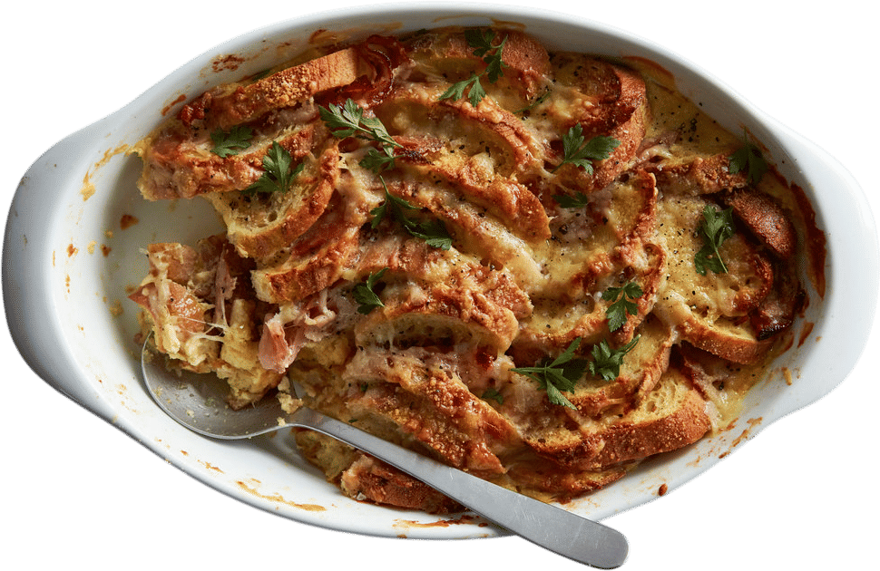Croque-Monsieur Breakfast Casserole