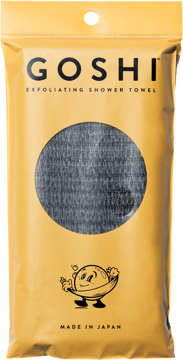 GOSHI Exfoliating Shower Towel