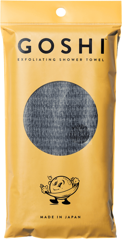 GOSHI Exfoliating Shower Towel