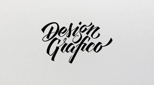 learning calligraphy and hand lettering