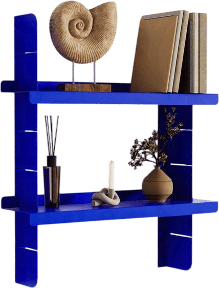 Adjustable Metal Wall Shelf