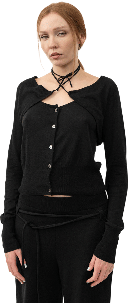Circular Library Cardigan