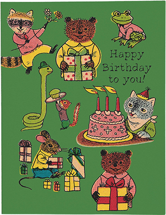 Critter Wishes Card